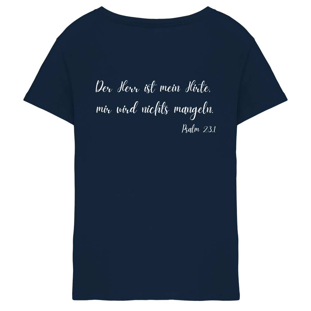 Sheperd - Ladies V-Neck Shirt – Bild 4