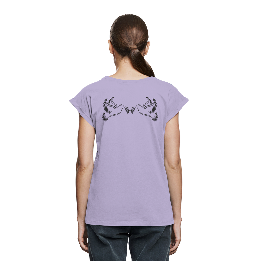 Holy Dove - Shirt - Womens Extended Shoulder T-Shirt – Bild 4