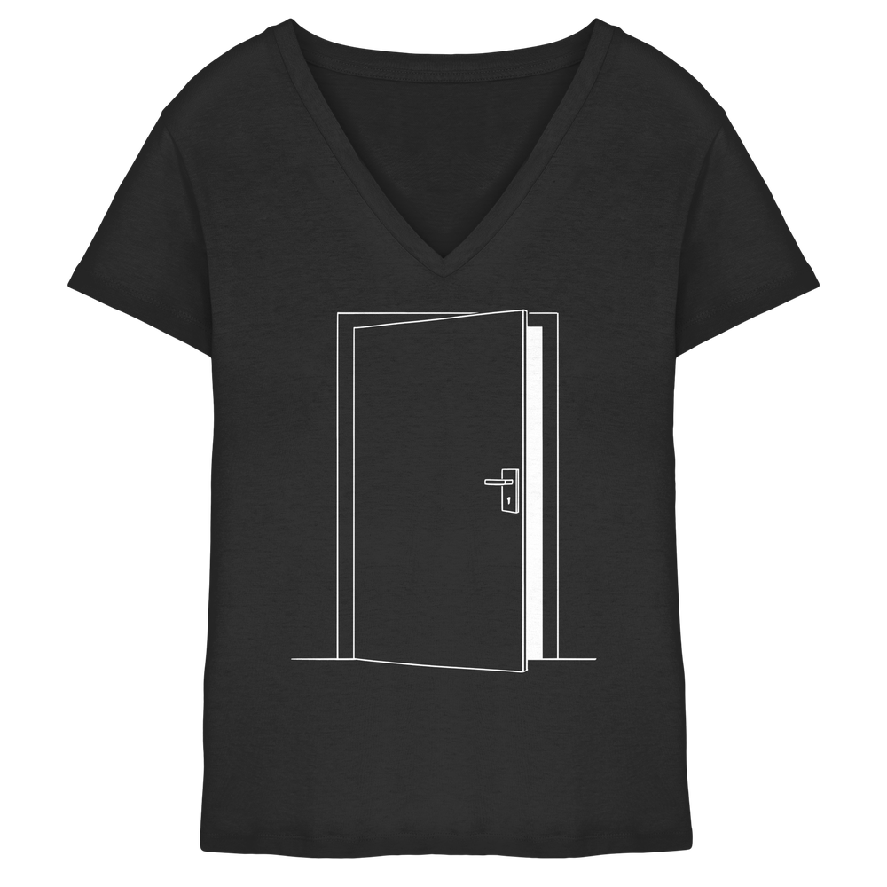 The Door – Shirt - Ladies V-Neck Shirt