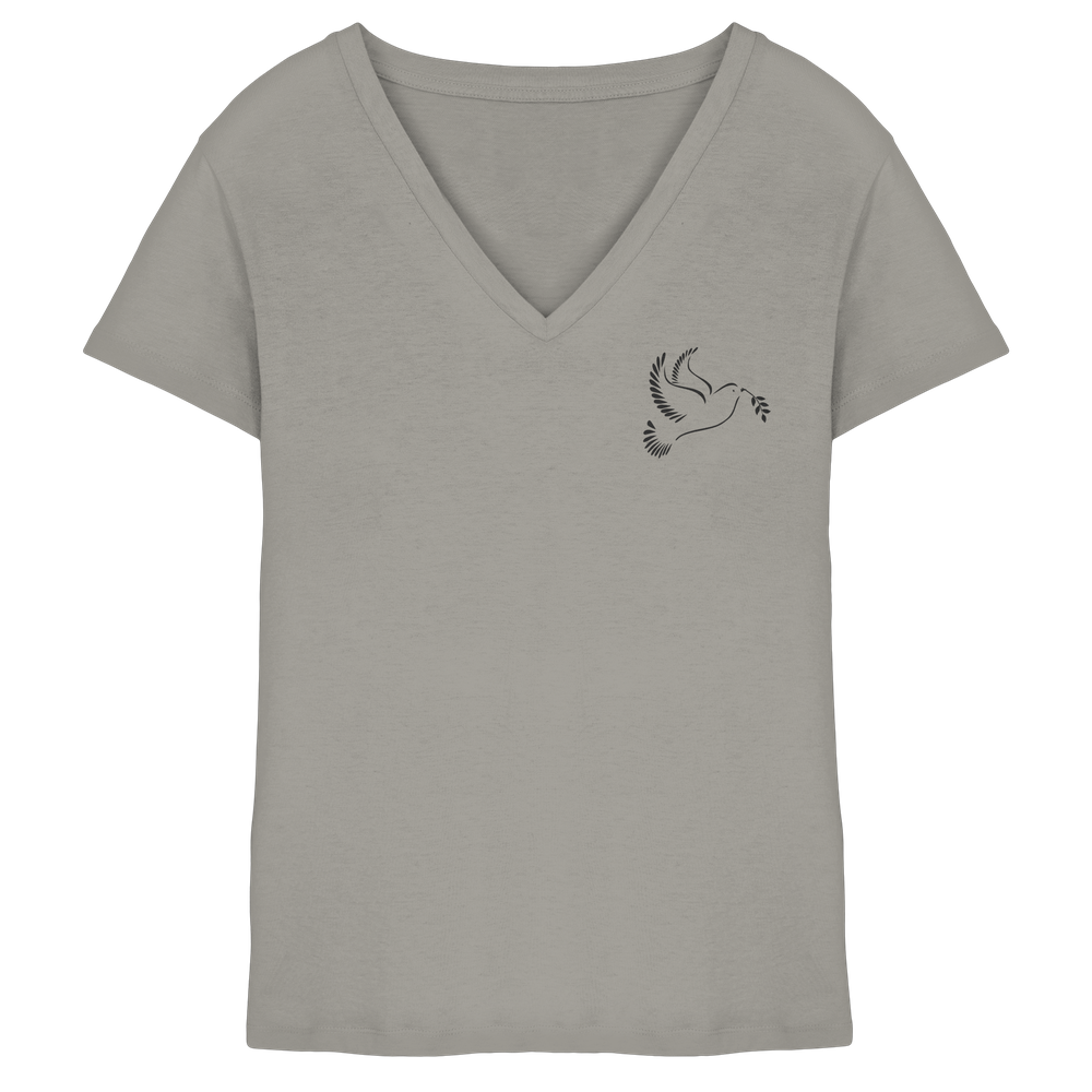 Holy Dove - Shirt - Ladies V-Neck Shirt