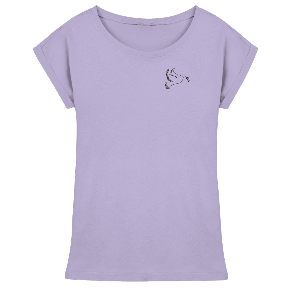 Holy Dove - Shirt - Womens Extended Shoulder T-Shirt