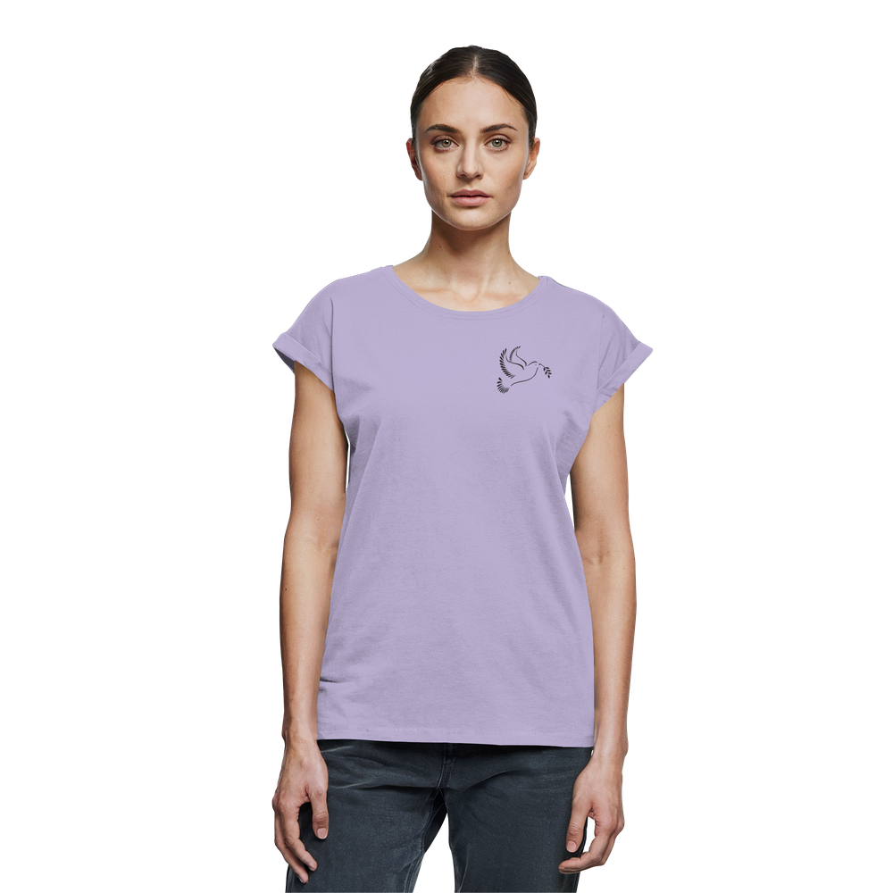 Holy Dove - Shirt - Womens Extended Shoulder T-Shirt – Bild 2