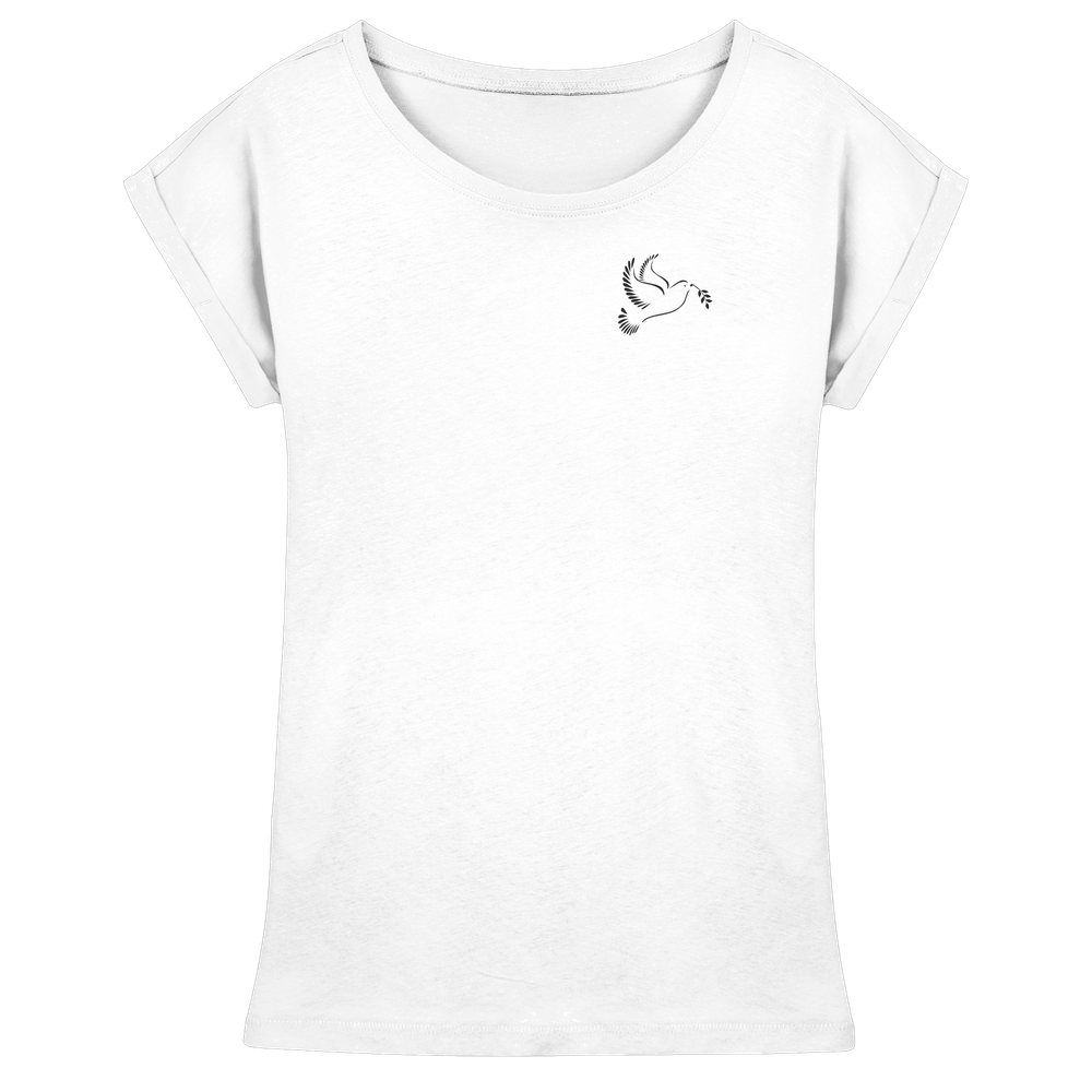 Holy Dove - Shirt - Womens Extended Shoulder T-Shirt – Bild 5